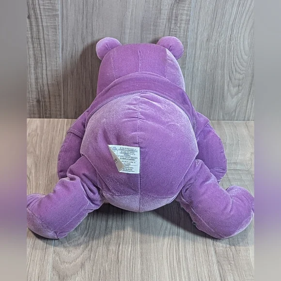 DISNEY Sweet Lilac Winnie The Pooh Purple Plush Stuffed Animal Bear Velvety - Picture 7 of 10